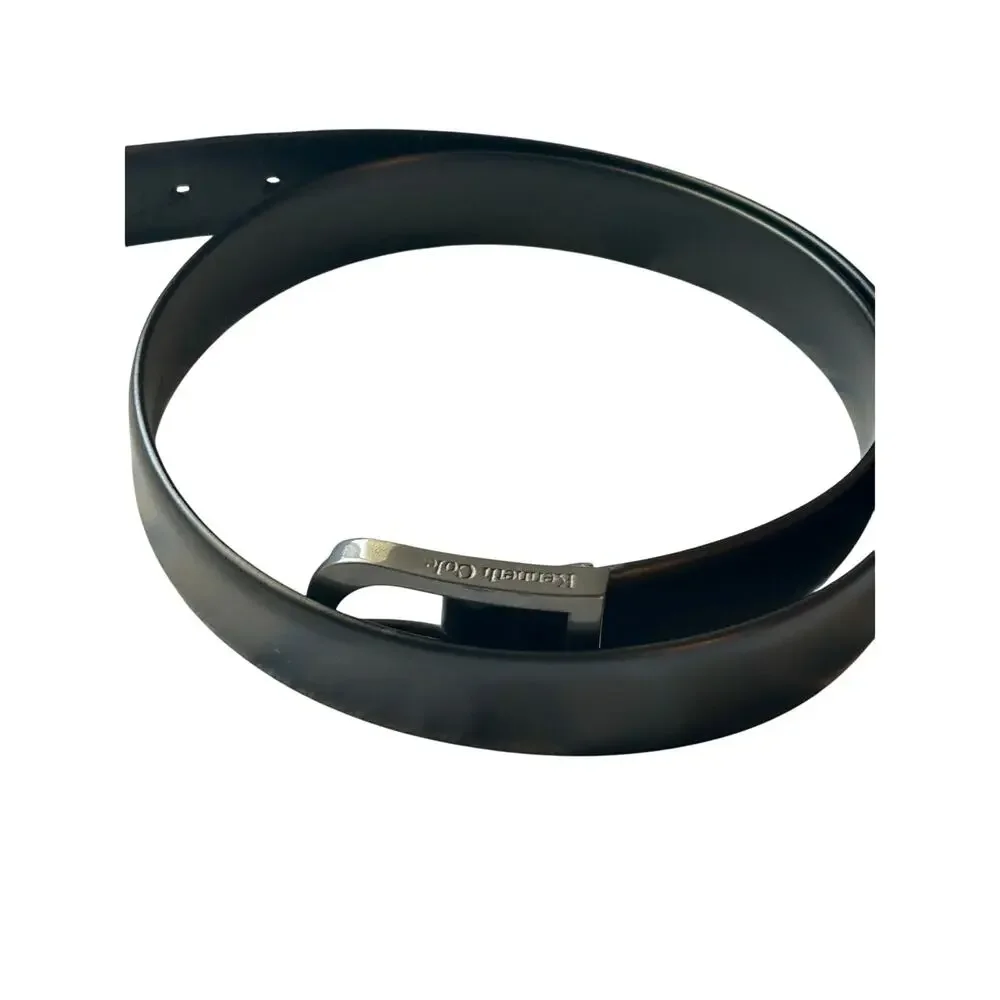 Kenneth Cole Men’s black leather belt